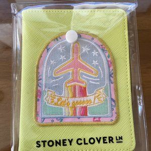 NEW Lime Stoney Clover Passport Case
